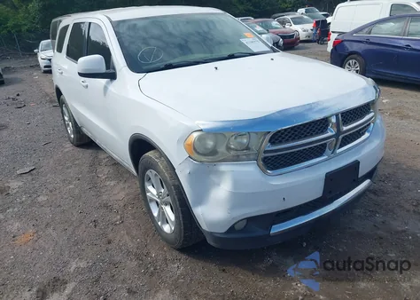 2013 Dodge Durango Sxt from USA, damaged, VIN 1C4RDJAG4DC512491